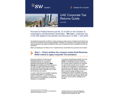 UAE Corporate Tax Returns Guide